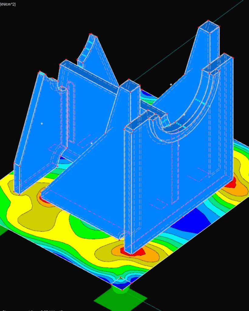 Kupplungsfuß Konstruktion